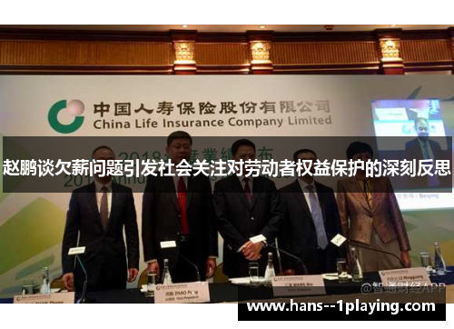 赵鹏谈欠薪问题引发社会关注对劳动者权益保护的深刻反思